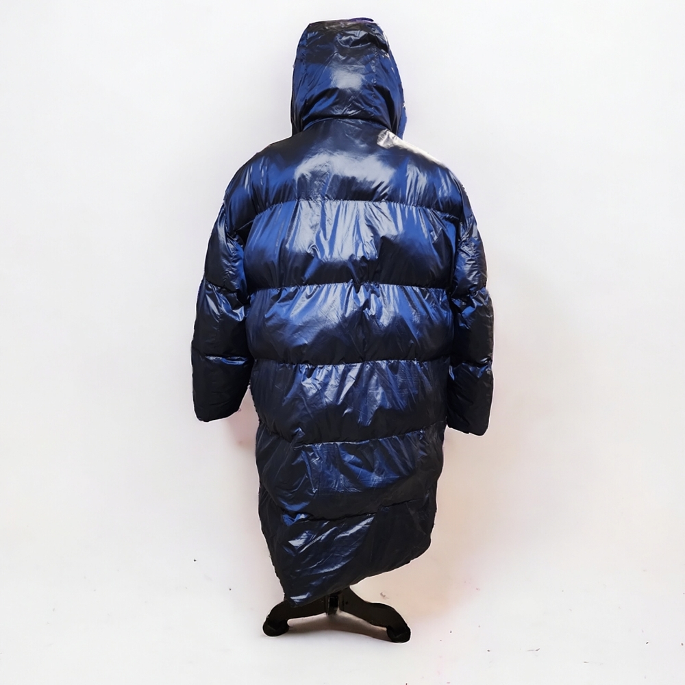 Fabletics Adeline Shine Oversize Long Puffer Coat XL - Picture 4 of 10